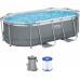 BESTWAY Steel Pro Max Bazénový set 305 x 200 x 84 cm, kartušová filtrace 5614A
