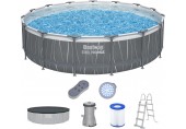 BESTWAY Steel Pro Max Bazén 457 x 107 cm, kartušová filtrace 561GD