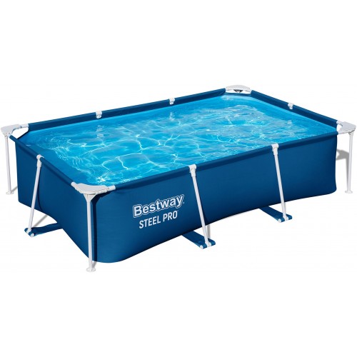BESTWAY Steel Pro Bazén 259 x 170 x 61 cm, bez filtrace 56403 BESTWAY Steel Pro Bazén 259 x 170 x 61 cm, bez filtrace 56403