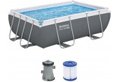 BESTWAY Steel Pro Max Bazénový set 282 x 196 x 84 cm, kartušová filtrace 56629