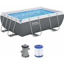 BESTWAY Steel Pro Max Bazénový set 282 x 196 x 84 cm, kartušová filtrace 56629