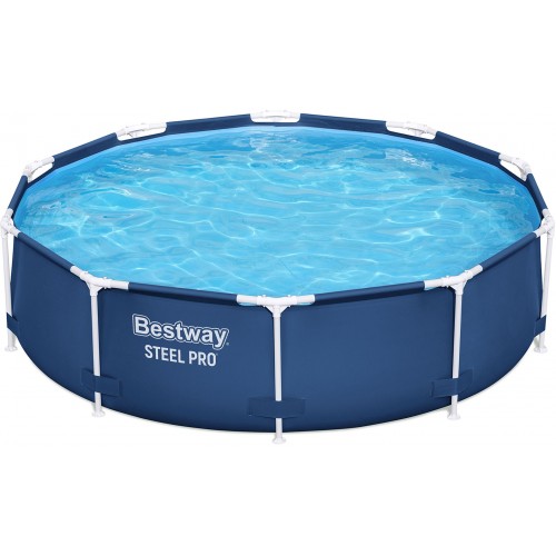 BESTWAY Steel Pro Bazén 305 x 76 cm, bez filtrace 56677 BESTWAY Steel Pro Bazén 305 x 76 cm, bez filtrace 56677