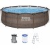 BESTWAY Steel Pro Max Bazén 366 x 100 cm, kartušová filtrace 56709