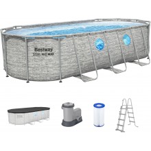 BESTWAY Steel Pro Max Splashview Bazénový set 549 x 274 x 122 cm, kartušová filtrace 56716