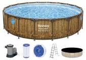 BESTWAY Power Steel Swim Vista Bazénový set 549 x 122 cm, kartušová filtrace 56977