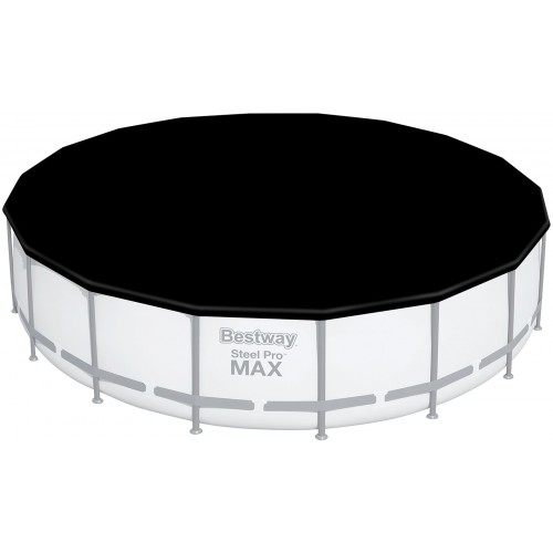 BESTWAY Krycí plachta pro bazén 549 cm, černá 58039 BESTWAY Krycí plachta pro bazén 549 cm, černá 58039