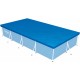 BESTWAY Krycí plachta pro bazén 400 x 211 cm, modrá 58107