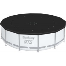 BESTWAY Krycí plachta pro bazén 427 cm, černá 58248