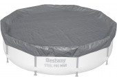 BESTWAY Zimní prémiová plachta 305 cm, šedá, kulatá 58948