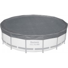 BESTWAY Zimní prémiová plachta 470 cm, šedá, kulatá 58951