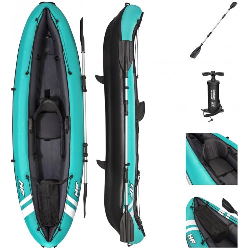 BESTWAY Hydro-Force Ventura X1 Nafukovací kajak, 280 x 86 x 40 cm 65118 BESTWAY Hydro-Force Ventura X1 Nafukovací kajak, 280 x 86 x 40 cm 65118