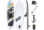 BESTWAY Hydro-Force White Cap Convertible Paddleboard set, 305 x 84 x 12 cm 65341