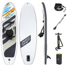 BESTWAY Hydro-Force White Cap Convertible Paddleboard set, 305 x 84 x 12 cm 65341