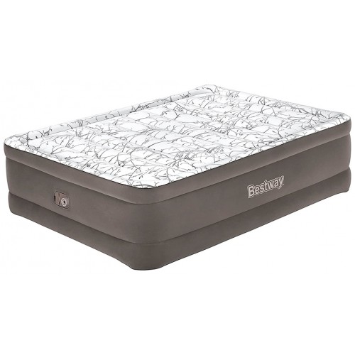BESTWAY TriTech Queen Nafukovací postel s vestavěnou pumpou, 203 x 152 x 56 cm 6713E BESTWAY TriTech Queen Nafukovací postel s vestavěnou pumpou, 203 x 152 x 56 cm 6713E