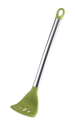 BERGNER Šťouchadlo na brambory silikonové 31cm FLEXIKITCHEN, barva zelená BG-3365zele