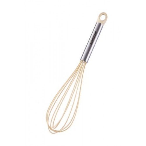 BERGNER Metla šlehací silikonová 30 cm FLEXIKITCHEN, barva krémová BG-3370bezo BERGNER Metla šlehací silikonová 30 cm FLEXIKITCHEN, barva krémová BG-3370bezo
