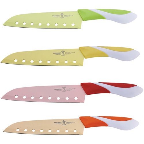BERGNER Nůž s nepřilnavou čepelí santoku 18 cm BG-4068