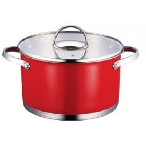 BERGNER Hrnec nerez 20 x 11,5 cm, 3,3L, Dazzle BG-6302cerv BERGNER Hrnec nerez 20 x 11,5 cm, 3,3L, Dazzle BG-6302cerv