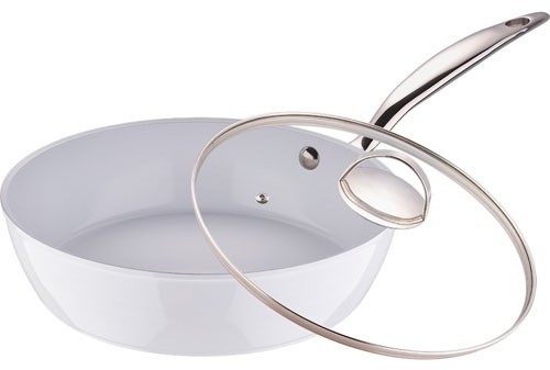 BERGNER Pánev keramická hluboká s poklicí,28 cm SNOW FORGE BG-6779