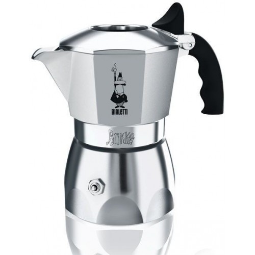 BIALETTI Brikka Elite konvička, 4 porce, hliník 2160199316 BIALETTI Brikka Elite konvička, 4 porce, hliník 2160199316