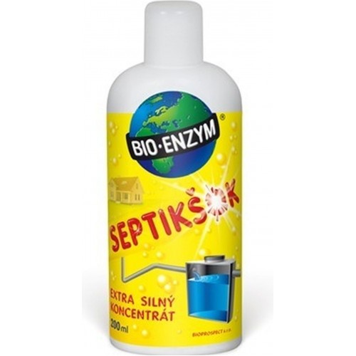 BIOPROSPECT BIO Enzym Septikšok bakterie do žump a septiků 200 ml 56967 BIOPROSPECT BIO Enzym Septikšok bakterie do žump a septiků 200 ml 56967