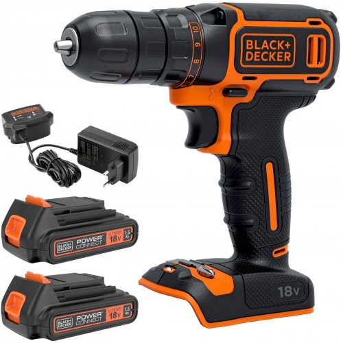 Black & Decker BDCDC18B Aku vrtačka (30Nm/18V/2x1,5Ah) Black & Decker BDCDC18B Aku vrtačka (30Nm/18V/2x1,5Ah)