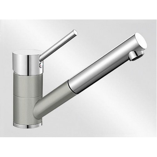 BLANCO Antas - S dřezová baterie, perlově šedá/chrom 520733 BLANCO Antas - S dřezová baterie, perlově šedá/chrom 520733