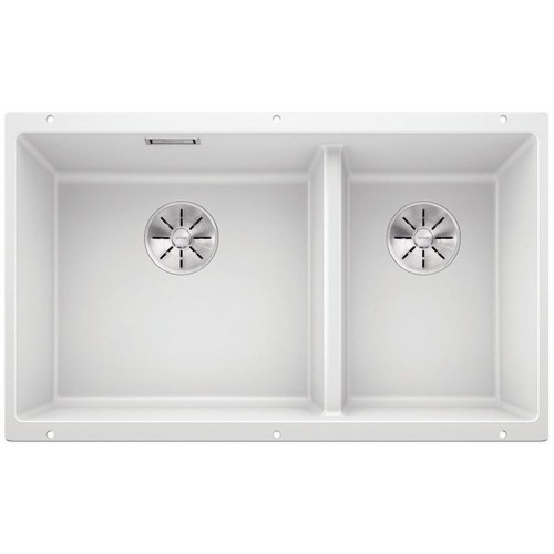 BLANCO SUBLINE 430/270 U InFino Silgranit bílá bez táhla 523155
