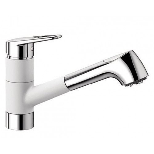 BLANCO NOTIS-S HD Silgranit-look bílá/chrom 523257 BLANCO NOTIS-S HD Silgranit-look bílá/chrom 523257