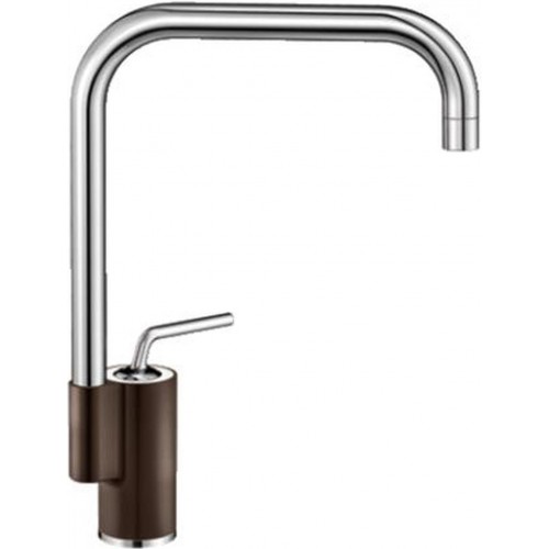 BLANCO Ajaris dřezová baterie Silgranit-look, káva/chrom 520821 BLANCO Ajaris dřezová baterie Silgranit-look, káva/chrom 520821