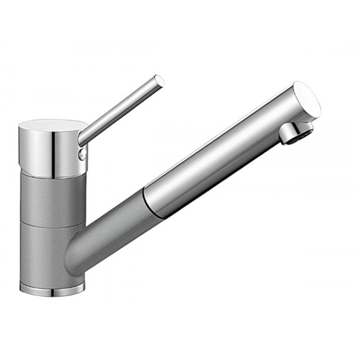 BLANCO Antas-S dřezová baterie keramika, aluminium/chrom 516074 BLANCO Antas-S dřezová baterie keramika, aluminium/chrom 516074