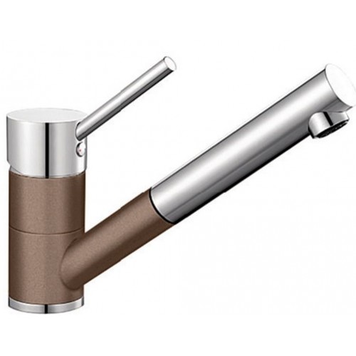 BLANCO Antas-S dřezová baterie Silgranit®-look, muškát/chrom 521703 BLANCO Antas-S dřezová baterie Silgranit®-look, muškát/chrom 521703