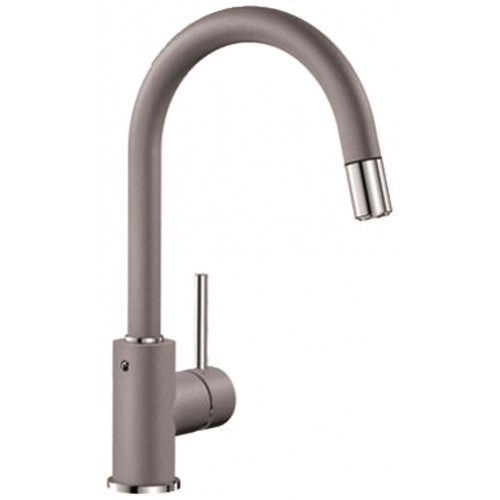 BLANCO Mida-S Silgranit-look dřezová baterie, aluminium 521456 BLANCO Mida-S Silgranit-look dřezová baterie, aluminium 521456