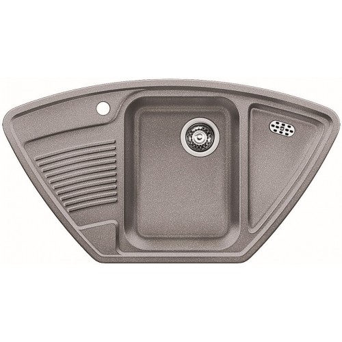 BLANCO Classic 9 E dřez Silgranit bez excentru, aluminium 521339