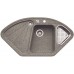BLANCO Delta dřez Silgranit aluminium 511635
