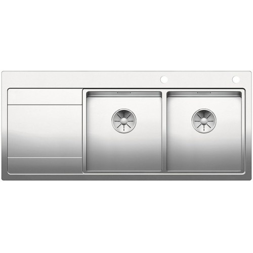 BLANCO Divon II 8S-IF InFino dřez pravý, s excentrem nerez 521665 BLANCO Divon II 8S-IF InFino dřez pravý, s excentrem nerez 521665