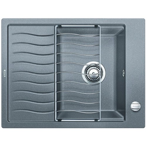 BLANCO Elon 45 S dřez Silgranit s excentrem, aluminium 520991 BLANCO Elon 45 S dřez Silgranit s excentrem, aluminium 520991
