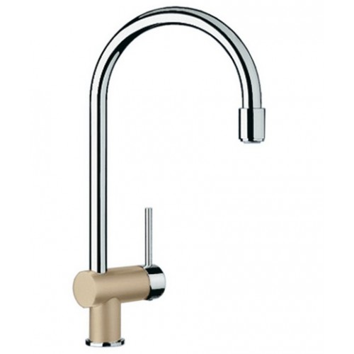 BLANCO Filo-S Silgranit dřezová baterie béžová champagne/chrom 513990 BLANCO Filo-S Silgranit dřezová baterie béžová champagne/chrom 513990