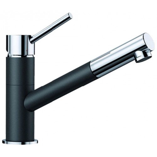 BLANCO Kano-S HD Silgranit dřezová baterie, antracit/chrom 525038 BLANCO Kano-S HD Silgranit dřezová baterie, antracit/chrom 525038