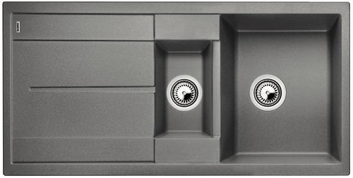 BAZAR BLANCO Metra 6 S dřez Silgranit aluminium 513045 S OTVOREM PRO BATERII!! BAZAR BLANCO Metra 6 S dřez Silgranit aluminium 513045 S OTVOREM PRO BATERII!!
