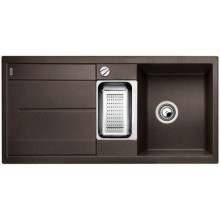 BAZAR BLANCO Metra 6 S dřez bez misky a excentrického ovládání 1000 x 500 mm, káva 515046 ROZBALENO