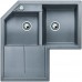 BLANCO Metra 9 E dřez Silgranit aluminium 515557