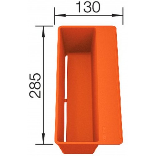 BLANCO SITY Box miska orange, plast 236722 BLANCO SITY Box miska orange, plast 236722
