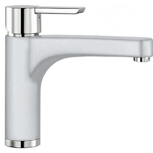 BLANCO Pylos Silgranit dřezová baterie bílá/chrom 512946 BLANCO Pylos Silgranit dřezová baterie bílá/chrom 512946