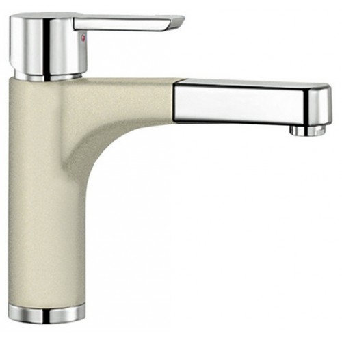 BLANCO Pylos-S Silgranit dřezová baterie jasmín/chrom 512972 BLANCO Pylos-S Silgranit dřezová baterie jasmín/chrom 512972