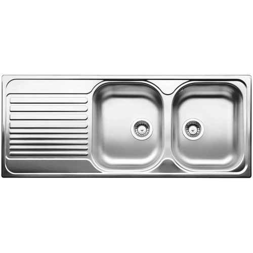 BLANCO Tipo 8 S Basic dřez včetně sifonu 1210 x 500 mm, nerezový 511925 BLANCO Tipo 8 S Basic dřez včetně sifonu 1210 x 500 mm, nerezový 511925