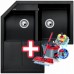BLANCO Metra 9 E dřez Silgranit antracit 515576 + ZDARMA VILEDA MOP Easy Wring