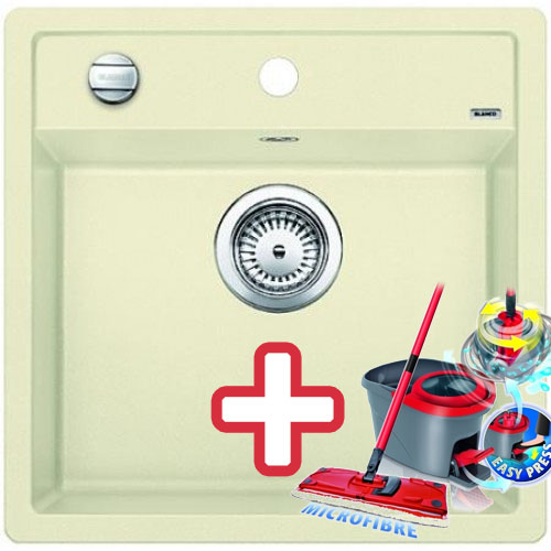 BLANCO Dalago 5 dřez Silgranit jasmín 518525 + ZDARMA VILEDA MOP Easy Wring BLANCO Dalago 5 dřez Silgranit jasmín 518525 + ZDARMA VILEDA MOP Easy Wring