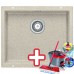 BLANCO Subline 500 - U dřez Silgranit písek 518570 + ZDARMA VILEDA MOP Easy Wring