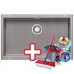 BLANCO Subline 700 - U dřez Silgranit aluminium 518574 + ZDARMA VILEDA MOP Easy Wring
